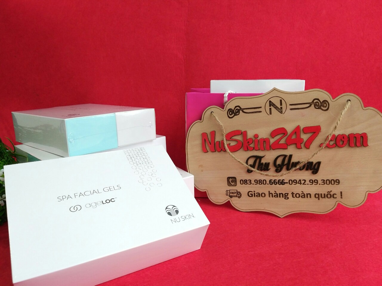 Galvanic Spa Facial Gels Nuskin 
